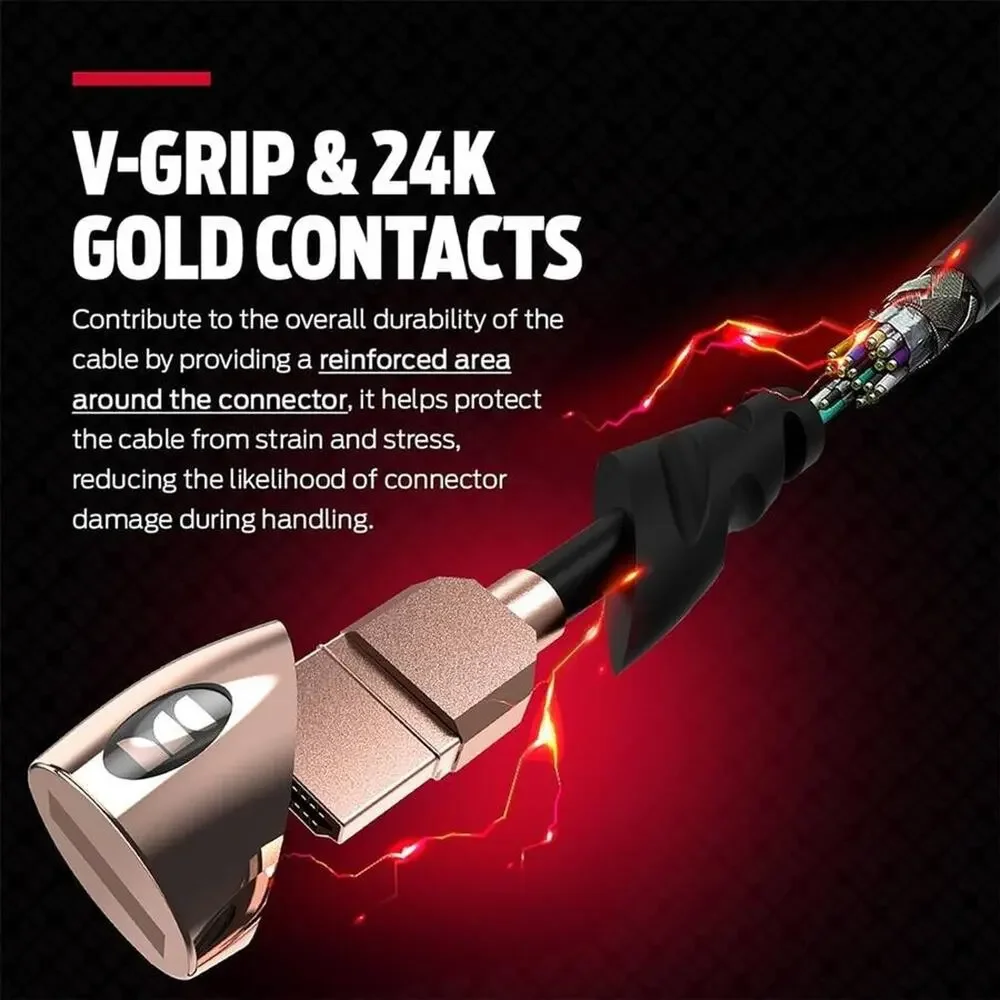 Monster HDMI Cable 6ft 4K Ultra Hd With Ethernet Cord 60/120 Hz